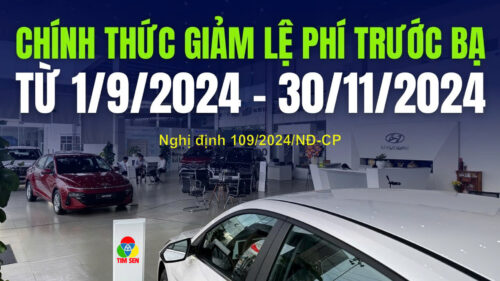 Giam LPTB 500x281 - Giảm 50% lệ phí trước bạ đối với ô tô được sản xuất, lắp ráp trong nước