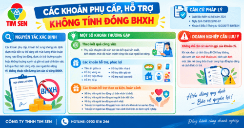 Các khoản phụ cấp tính đóng và không tính đóng BHXH 2026 PC khong dong bhxh 500x262 - Các khoản phụ cấp tính đóng và không tính đóng BHXH 2026
